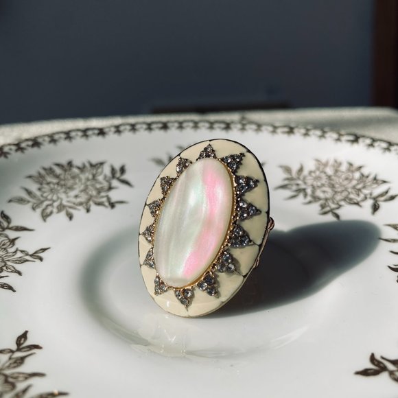 Vintage Opale ring - Picture 5 of 5